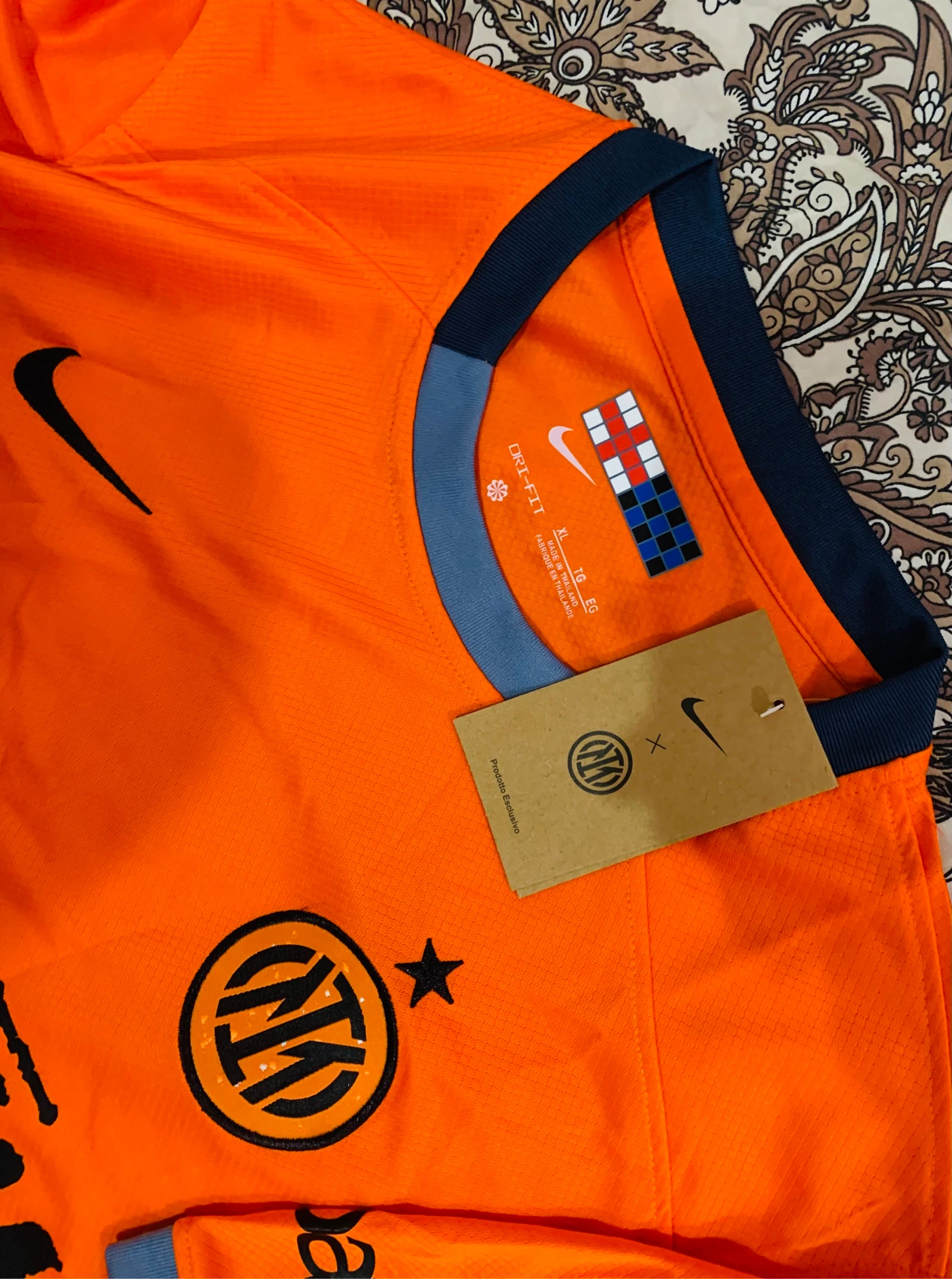 Camisola AC Milan Laranja Masculina – Design Esportivo, Confortável e Elegante – photo 3